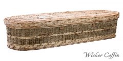 Wicker Coffin
